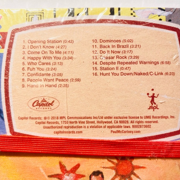 Egypt Station cd Paul McCartney - Picture 3 of 3